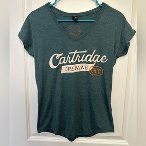 Cartridge Brewing ladies t-shirt
